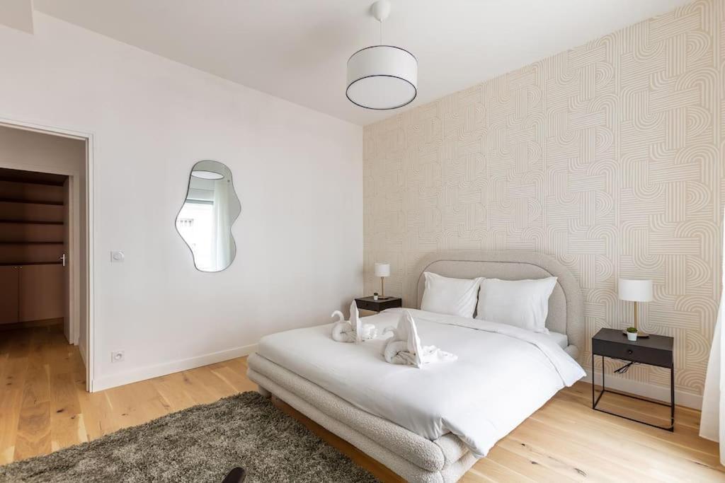 6pers#3 Bedrooms#2 Bathrooms#paris 19 Appartamento