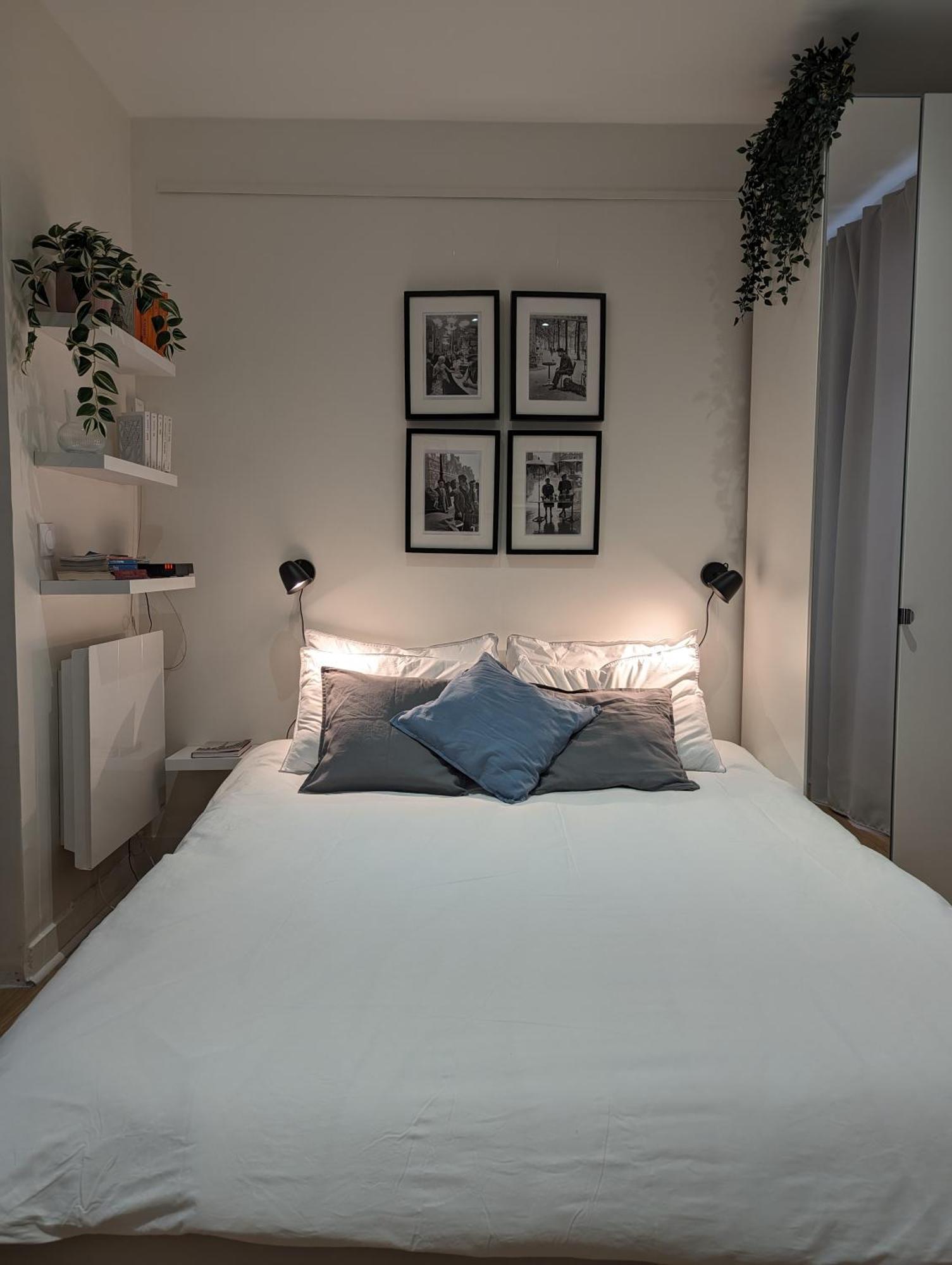 Oasis: One Bedroom Studio For Two Next To The Eiffel Tower Apartment
