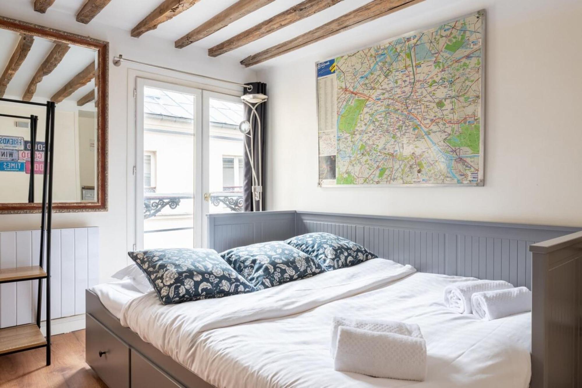 Central Parisian-style Studio Apart - Sentier Appartamento *