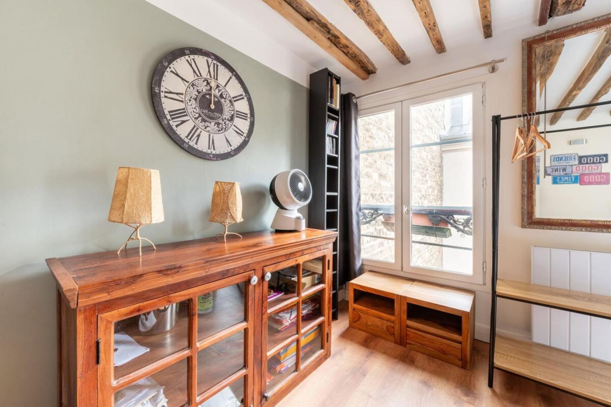 Central Parisian-style Studio Apart - Sentier Appartamento