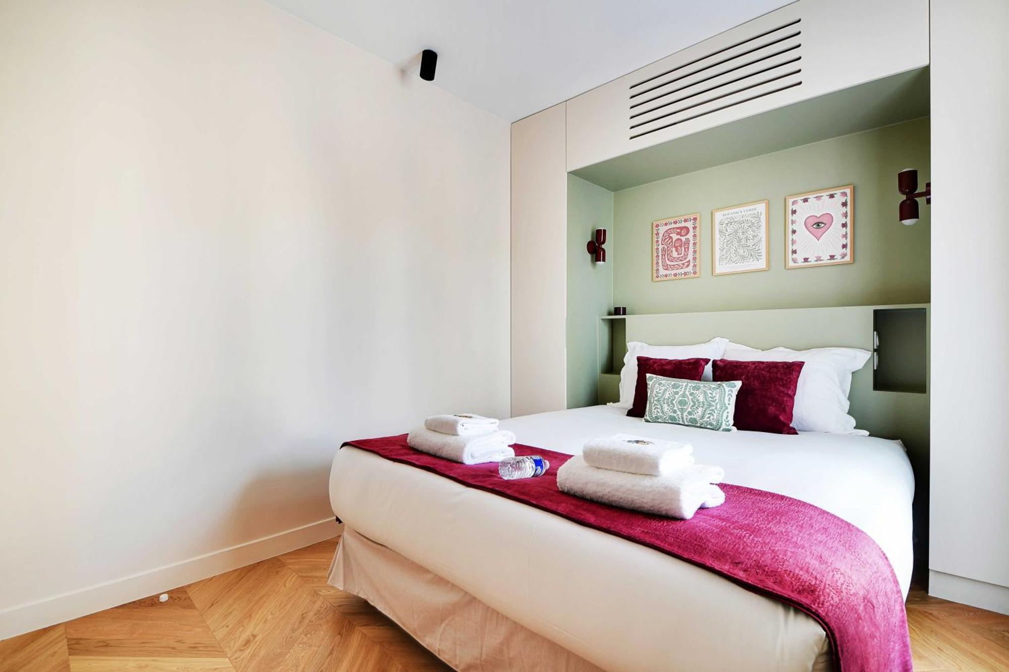 Apartment Parisian With Air Conditioning Eiffel Tower *