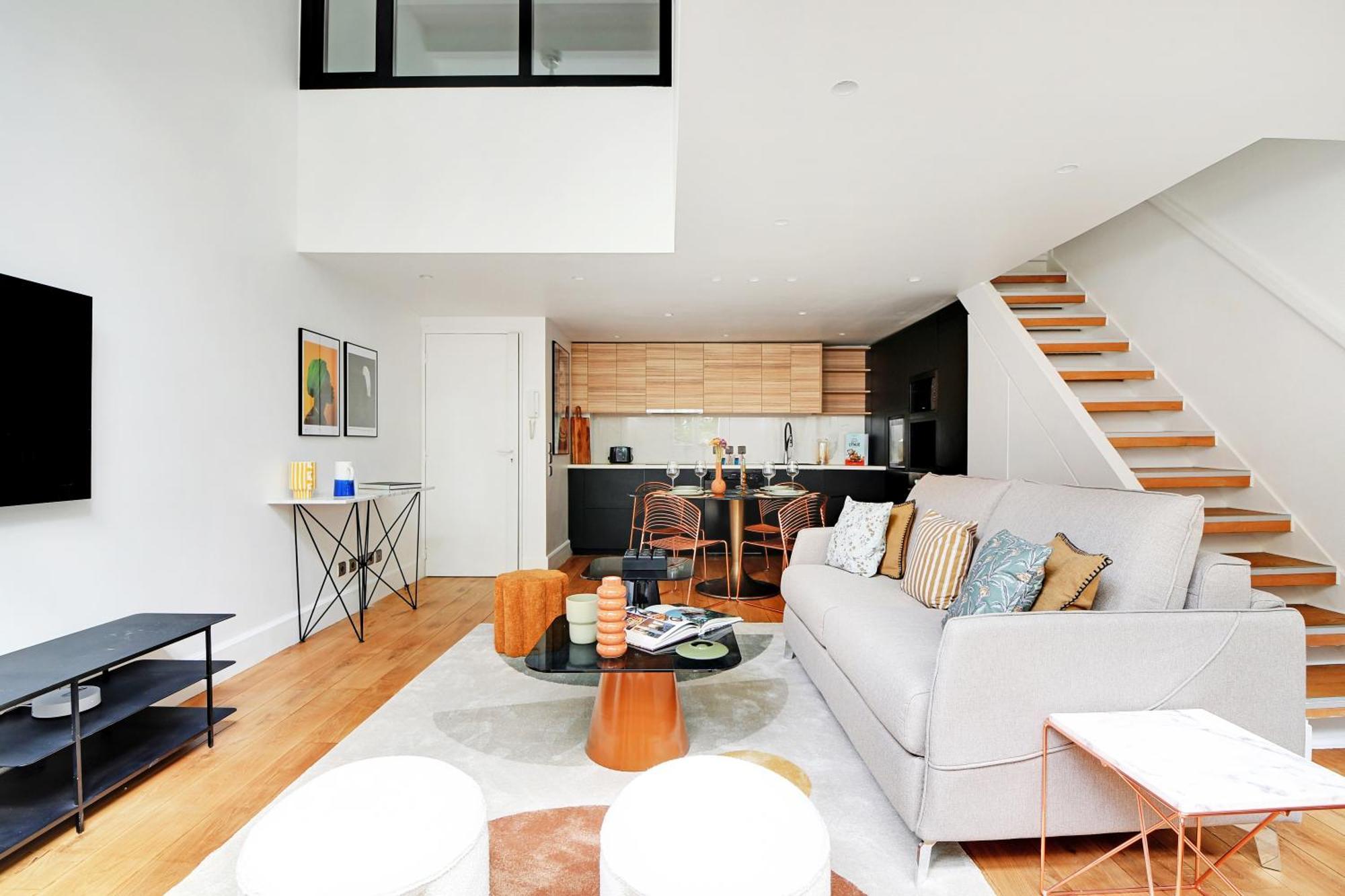 Apartment Amazing Loft 2br - Eiffel Tower *