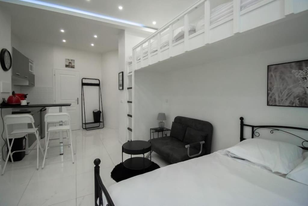 Studio 3 Lits Proche Montmartre Sacre-coeur Appartamento