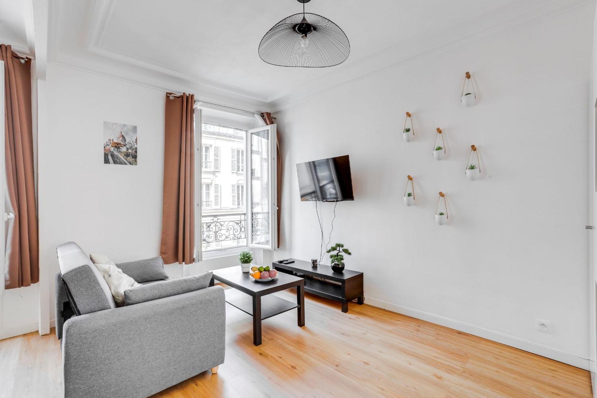 Appartamento Montmartre & Sacre-coeur - 2br - Cityapartmentstay Parigi