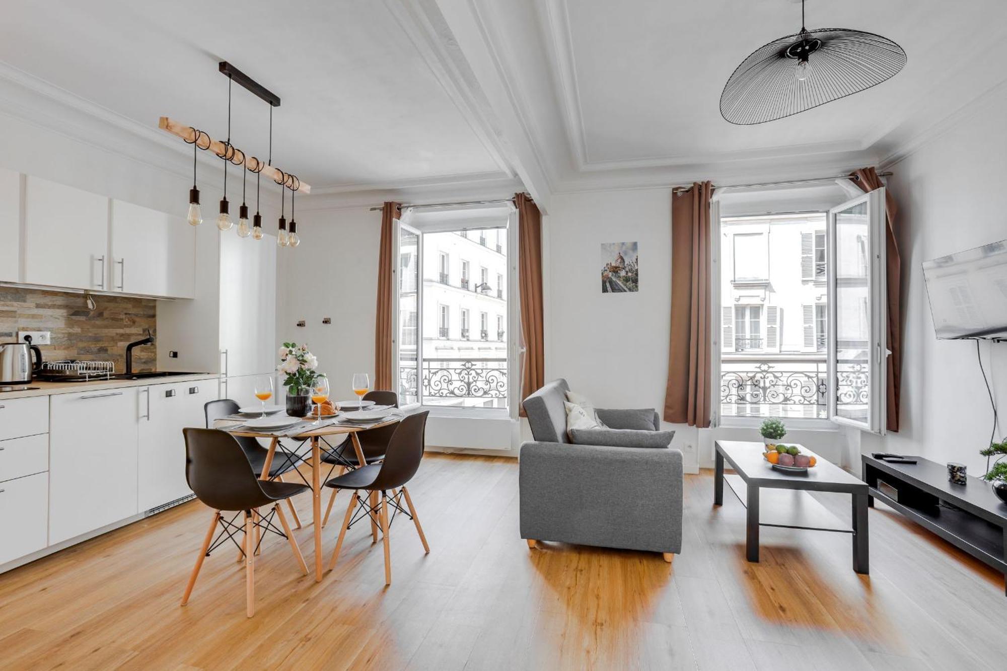 Montmartre & Sacre-coeur - 2br - Cityapartmentstay Appartamento *
