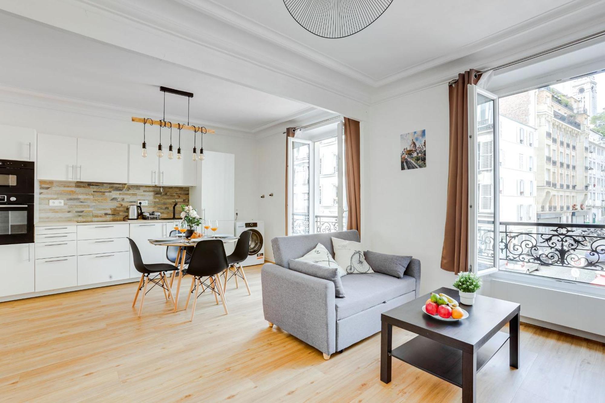 Montmartre & Sacre-coeur - 2br - Cityapartmentstay * Parigi
