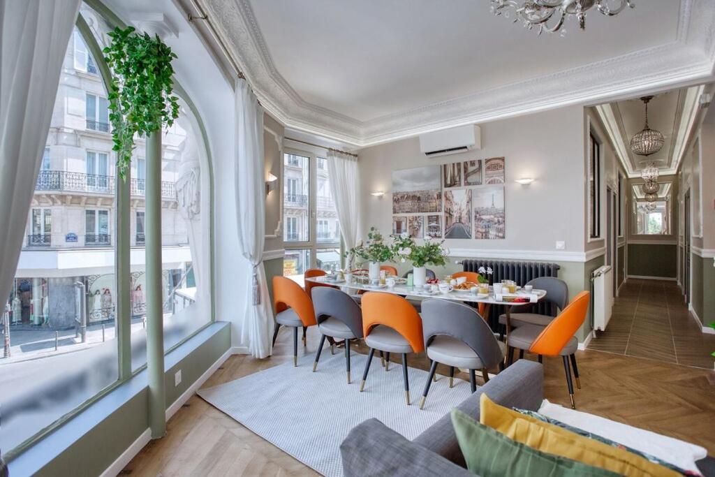 160m² 6ch-haussmannien Climatise & Ascens * Parigi