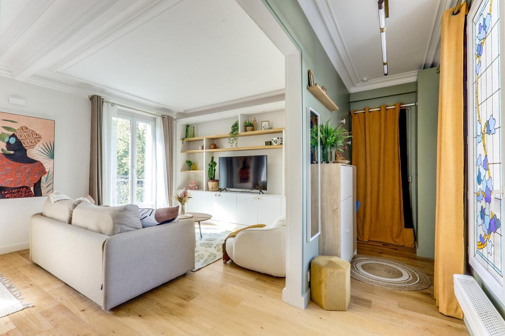 Apartment La Caribeenne - Charmant & Lumineux -pere Lachaise Paris