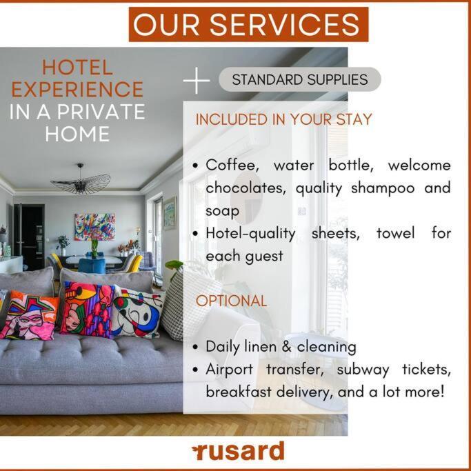 Apartment 10th Arr Stylish Retreat