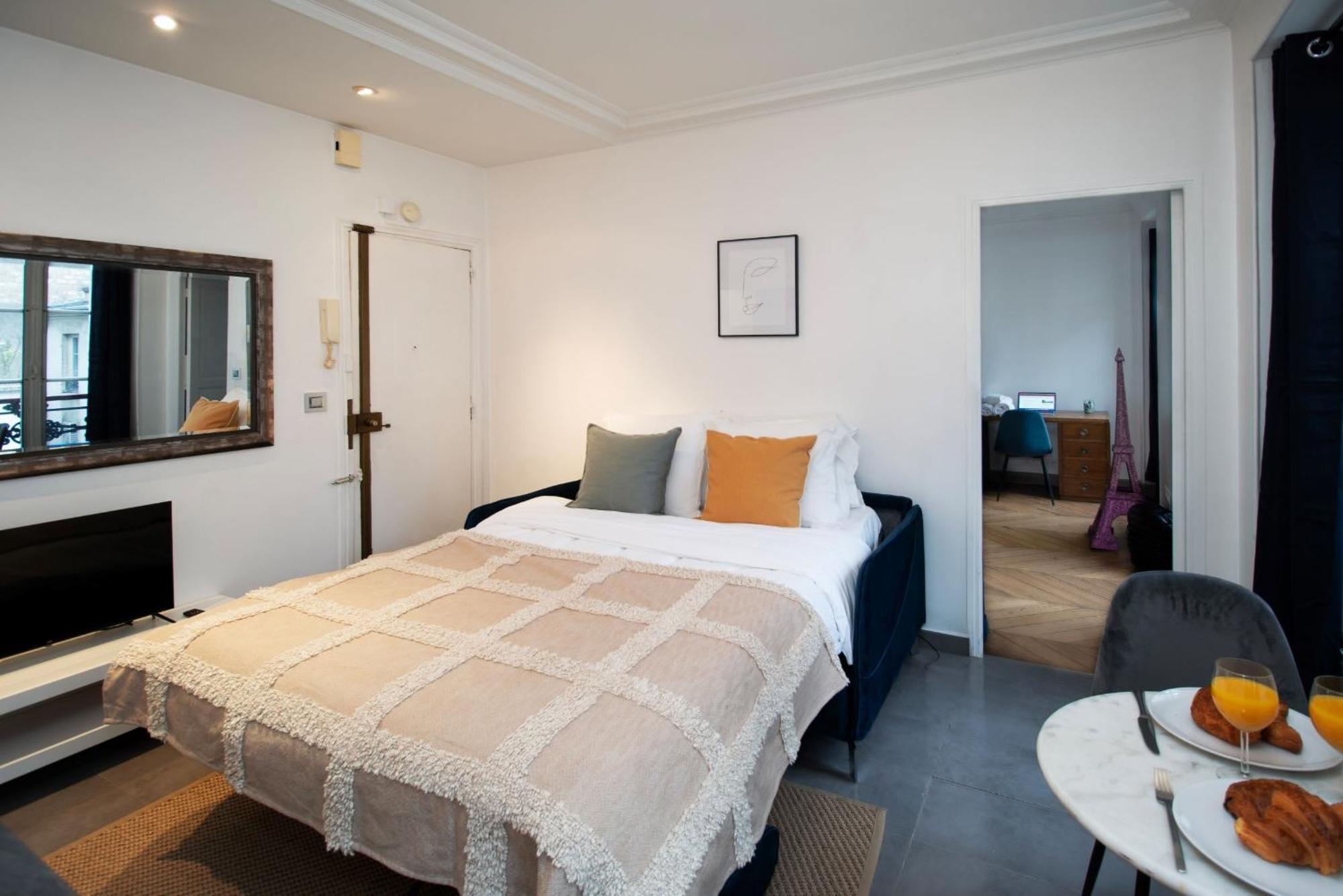 Appartamento Montmartre & Parc Monceau - 1br - Cityapartmentstay *