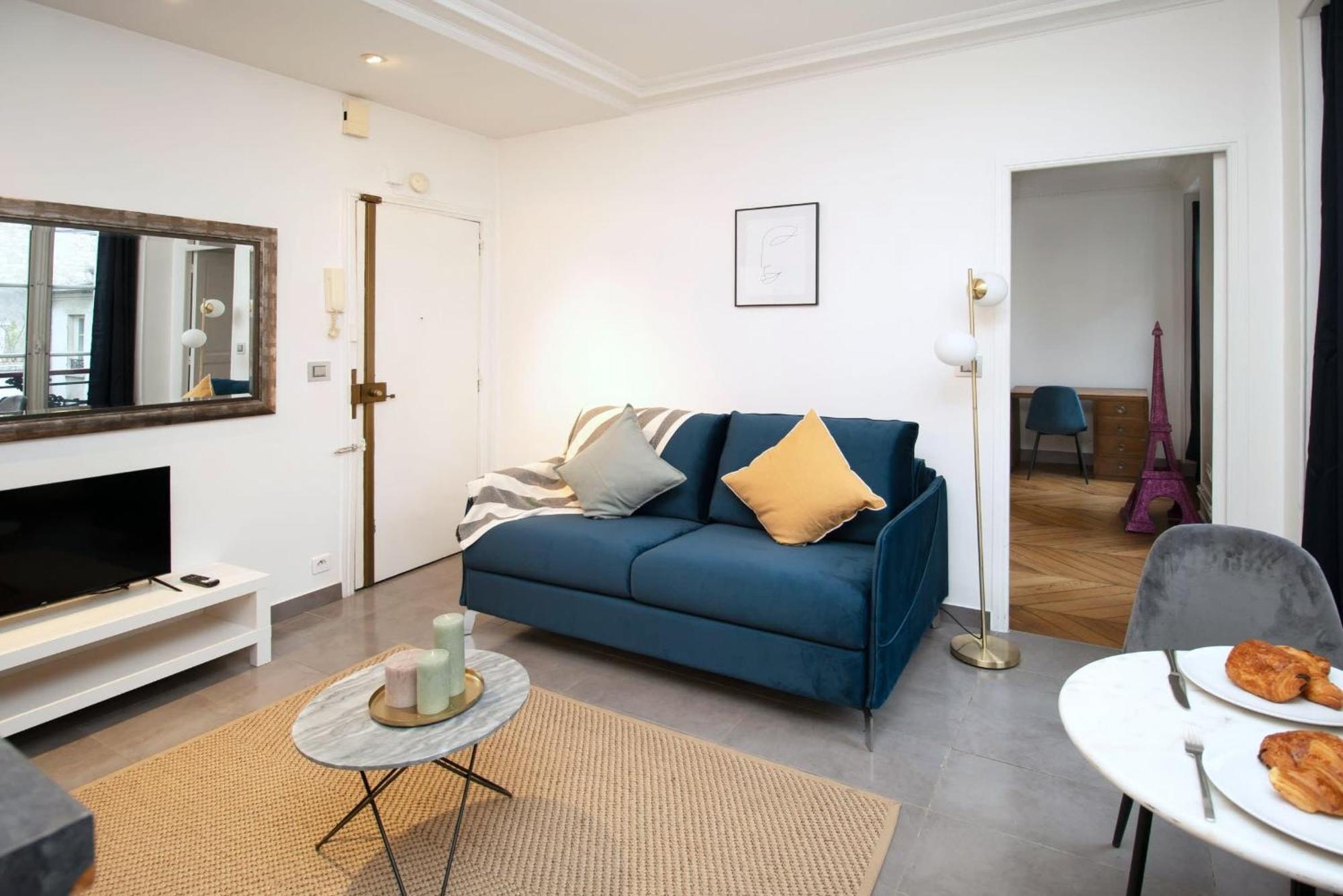 Appartamento Montmartre & Parc Monceau - 1br - Cityapartmentstay *