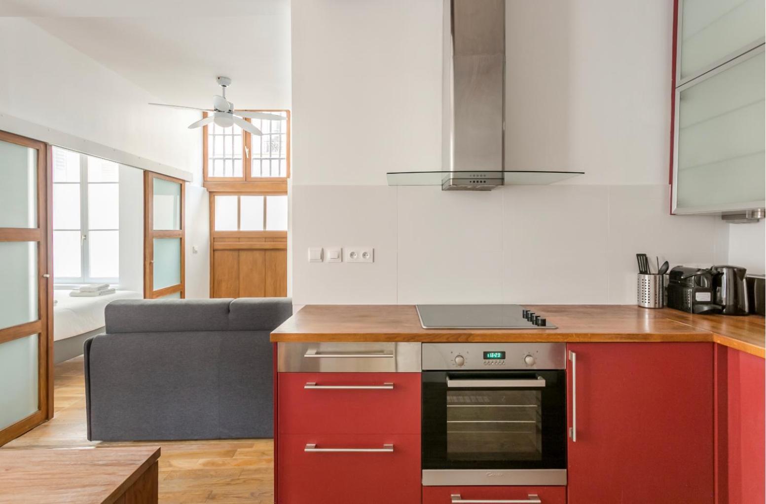 Du Lion/ac Historic Flat, Marais, 4-5 Guests Appartamento Parigi