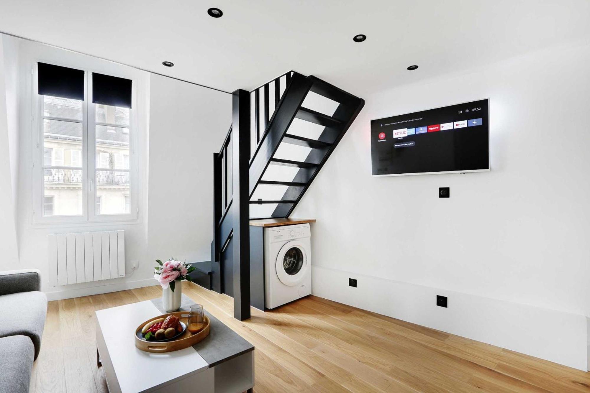 Charming With Ac -rue Des Archives- Le Marais *
