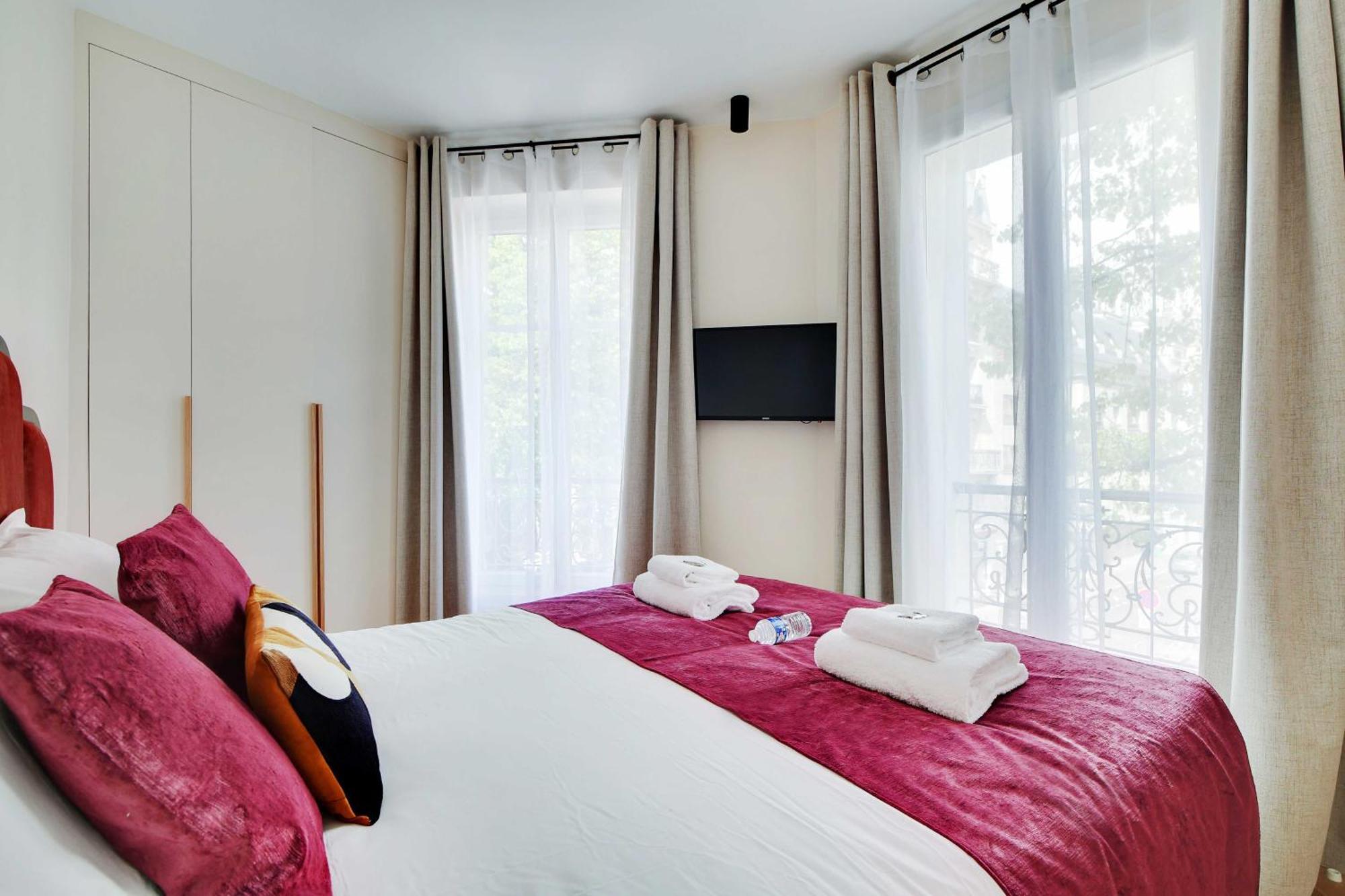 Apartment Parisian With Air Conditioning Eiffel Tower Paris