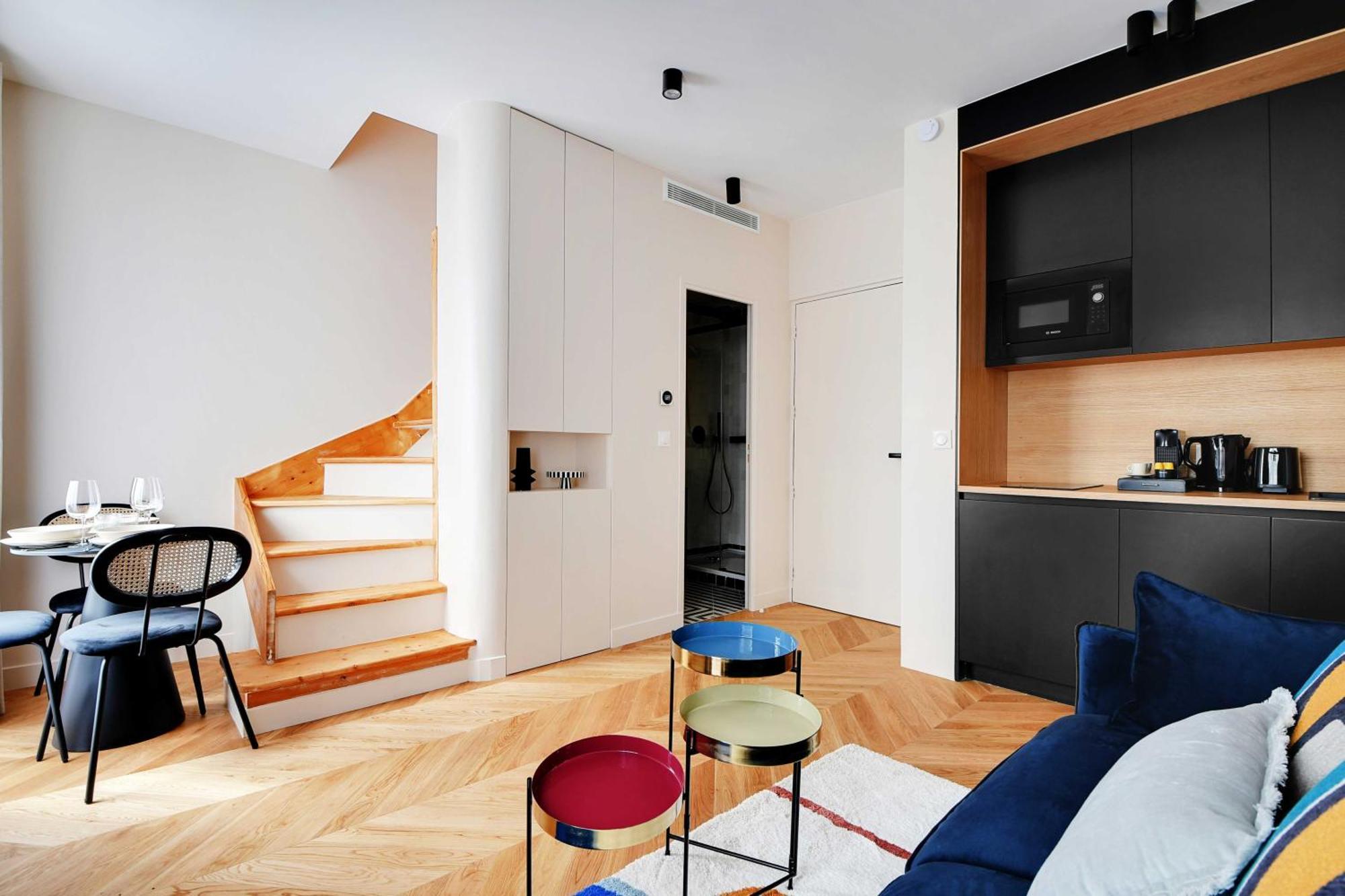 Apartment Parisian With Air Conditioning Eiffel Tower Paris