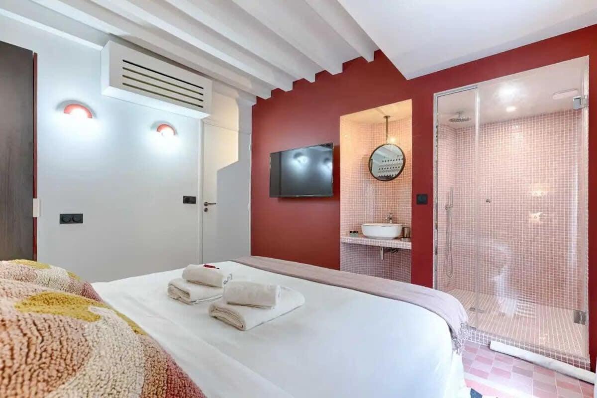 Les Halles - Luxurious & Colorful 4bd For 16 Guest * Parigi