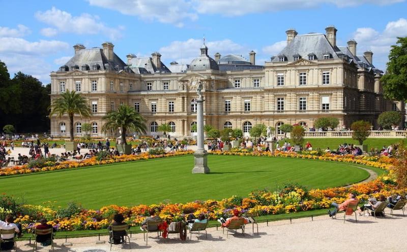 Warm And Bright Front Of Jardin Du Luxembourg Appartamento