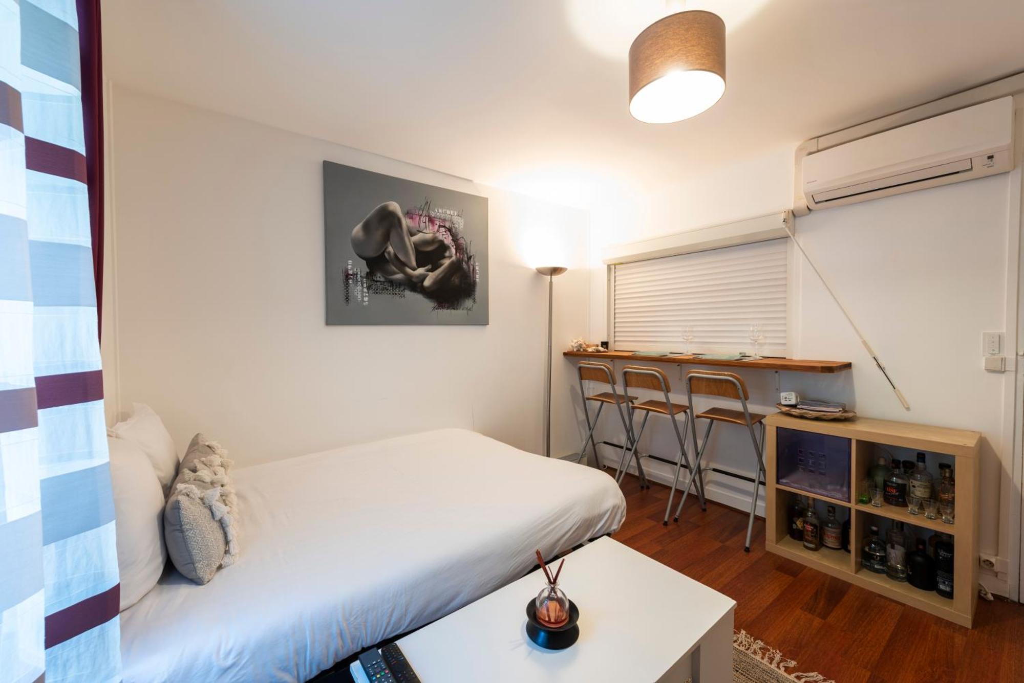 Montmartre-appartement Climatise -3min Sacre-coeur *