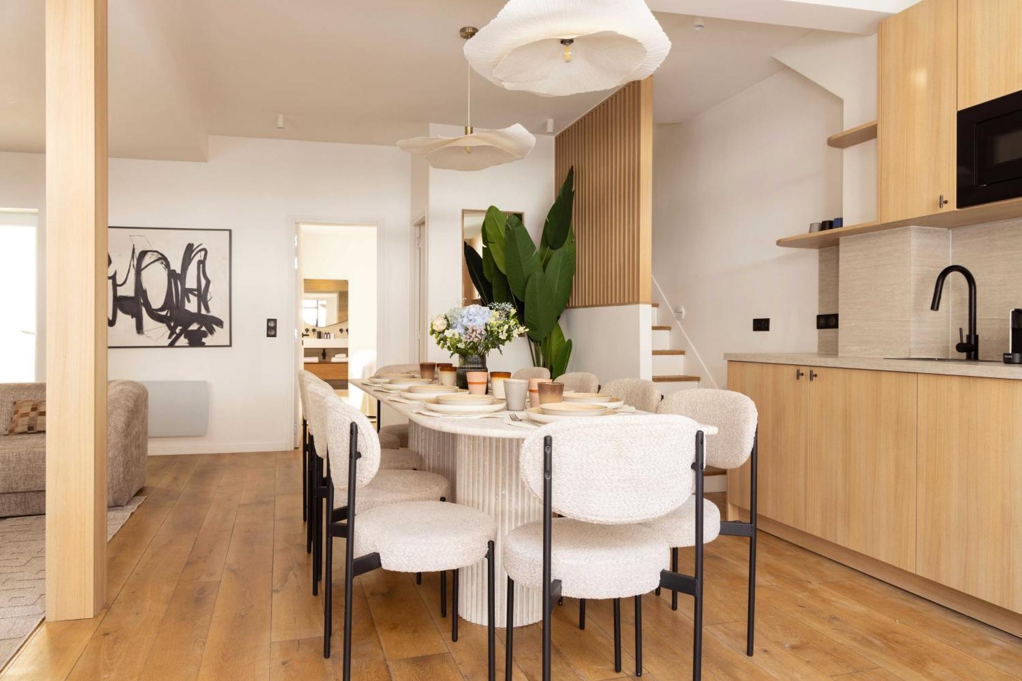 Luxury House With Ac - 6bd-12p - Batignolles Parigi