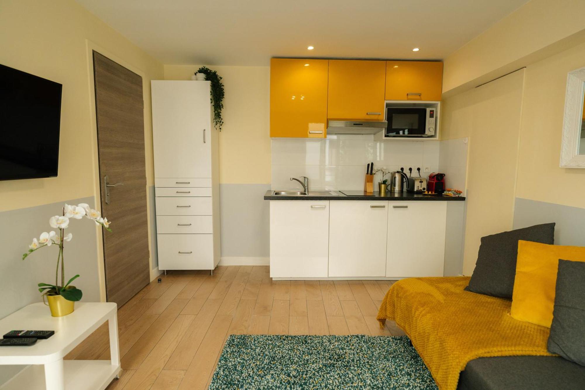 Beautiful Yellow Near Marais And Bastille Apartment Paris