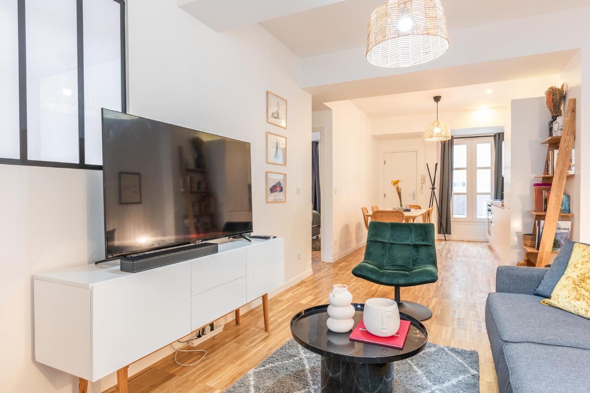 Apartment Wonderfull - 6 Guests - Parc Buttes Chaumont Paris