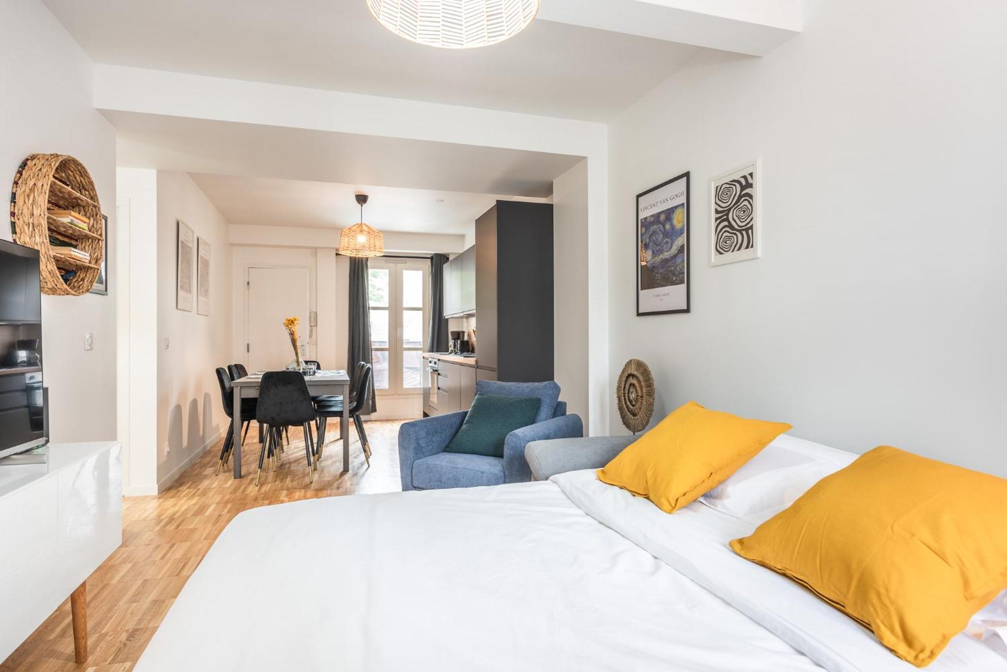 Cosy - 6 Guests - Buttes Chaumont Parc Apartment *