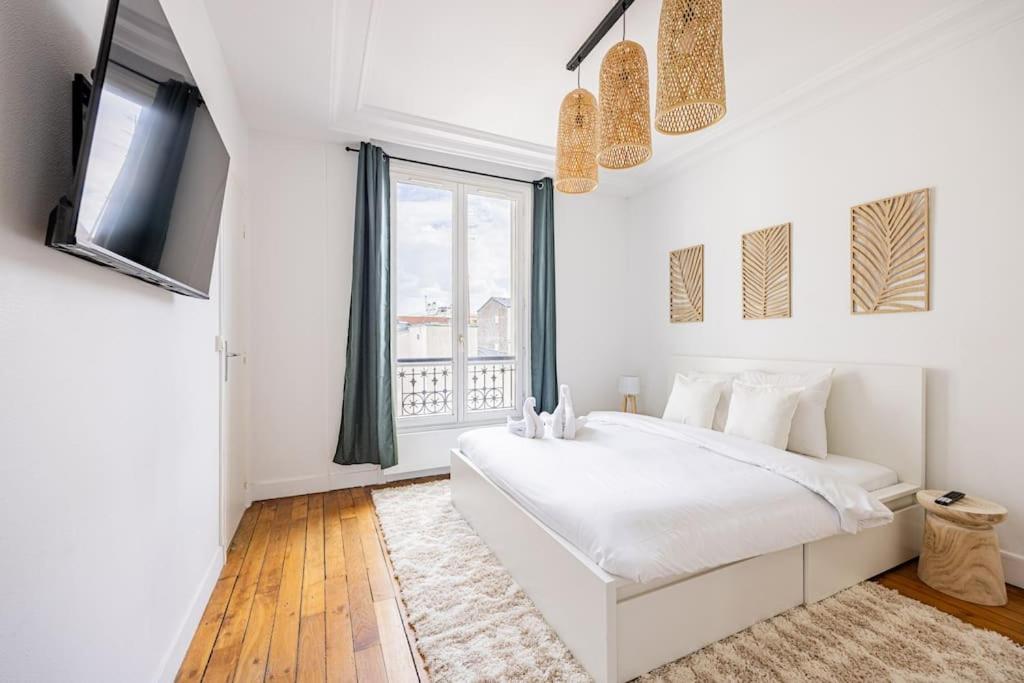 2 Bedrooms#2 Bathrooms#paris 14#alesia Appartamento