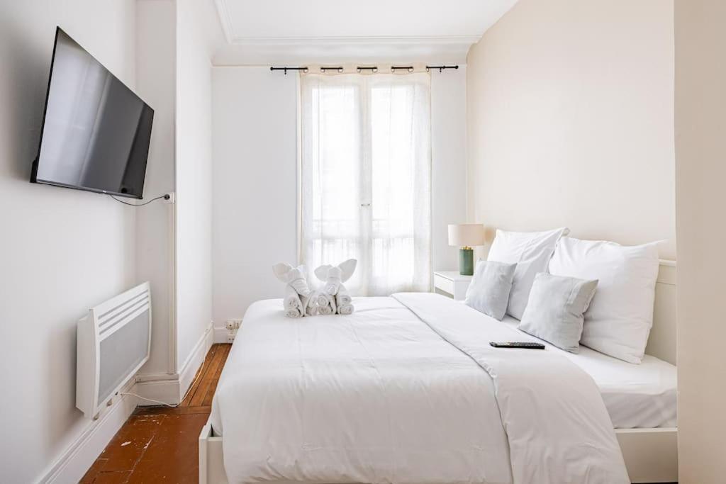 2 Bedrooms#2 Bathrooms#paris 14#alesia Parigi
