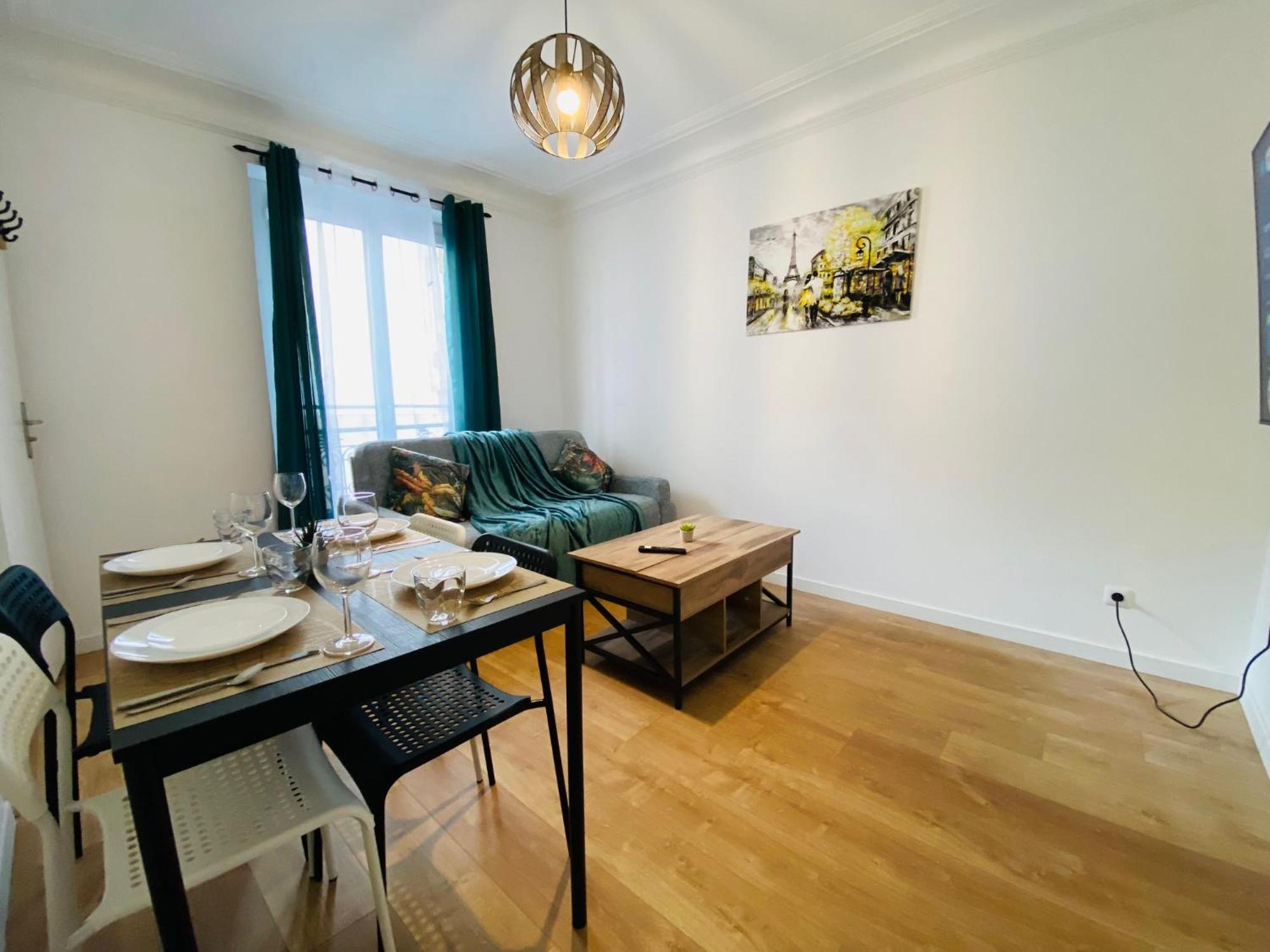 Appartement,paris Nord,eurostar,thalys,sacre-coeur