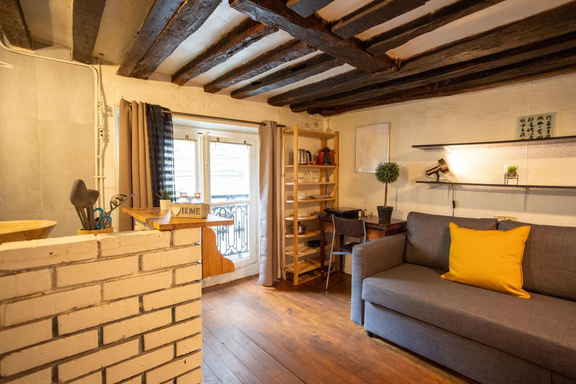 Apartment Studio Cosy Romantique En Plein Coeur De Paris
