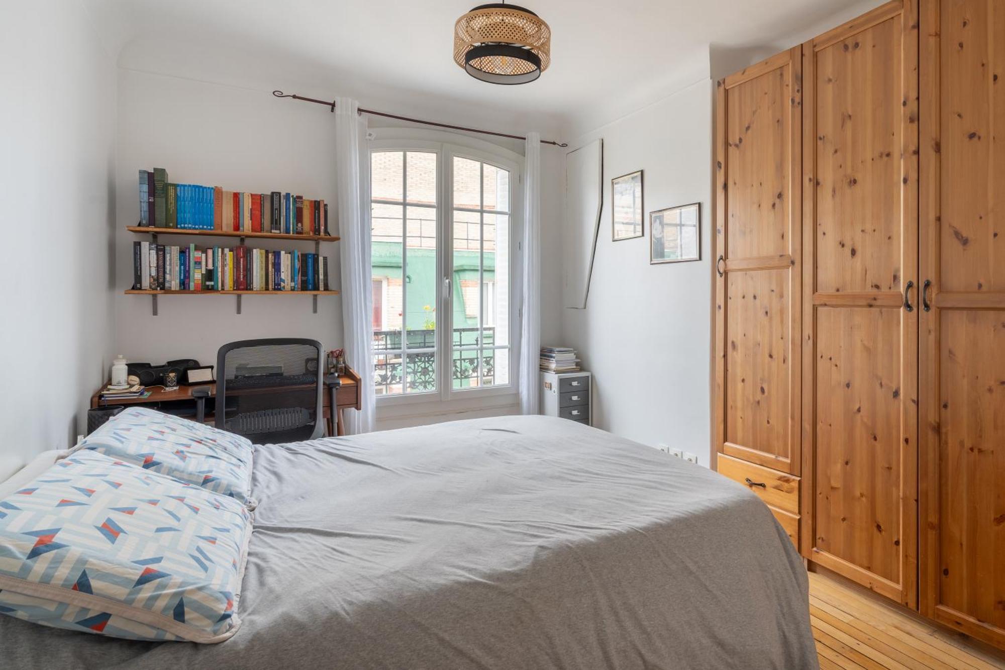 Chic 1bd With Balcony Picpus Apartment *