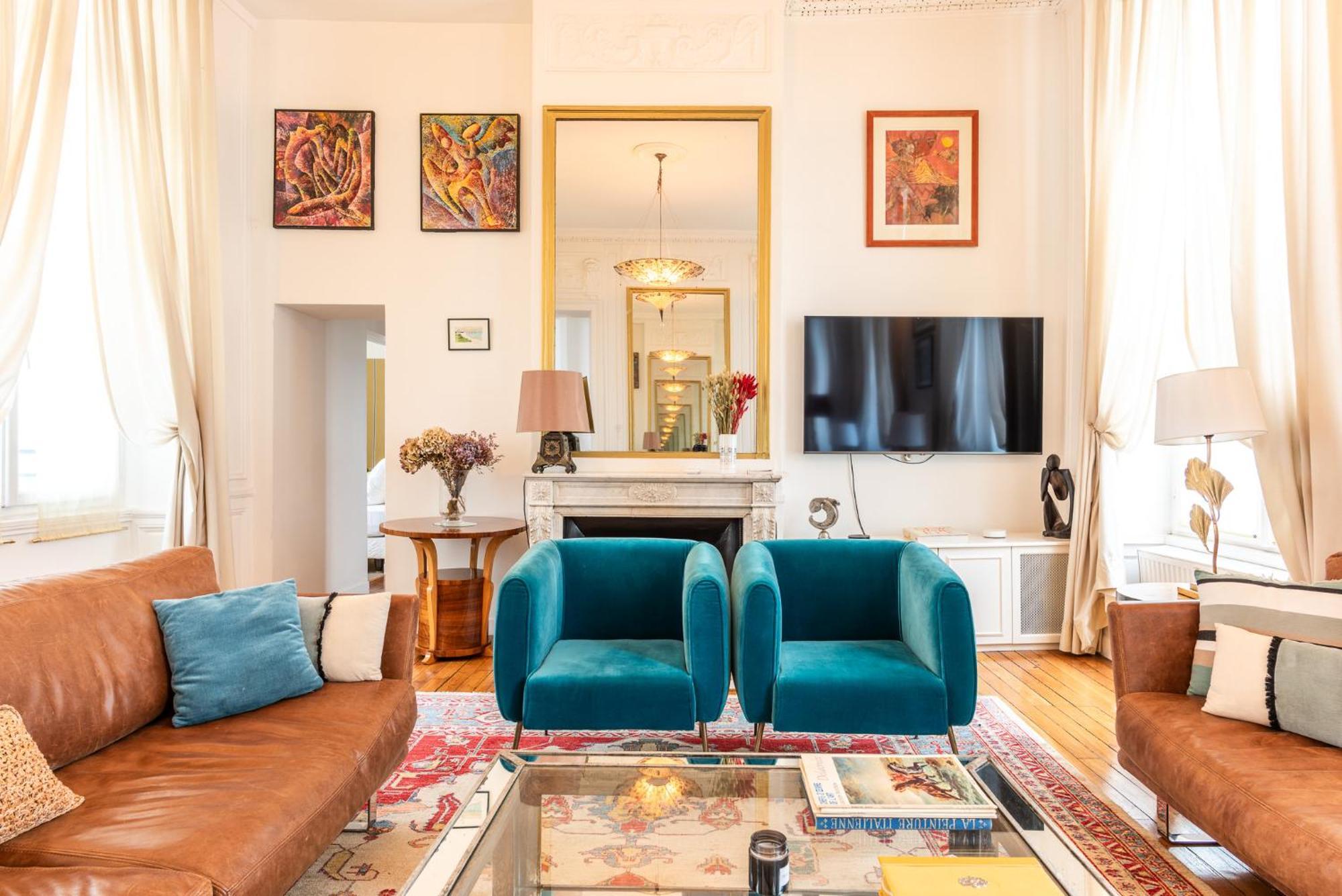 Luxury Typical Parisian Flat - 5 Min From Louvre Appartamento Parigi