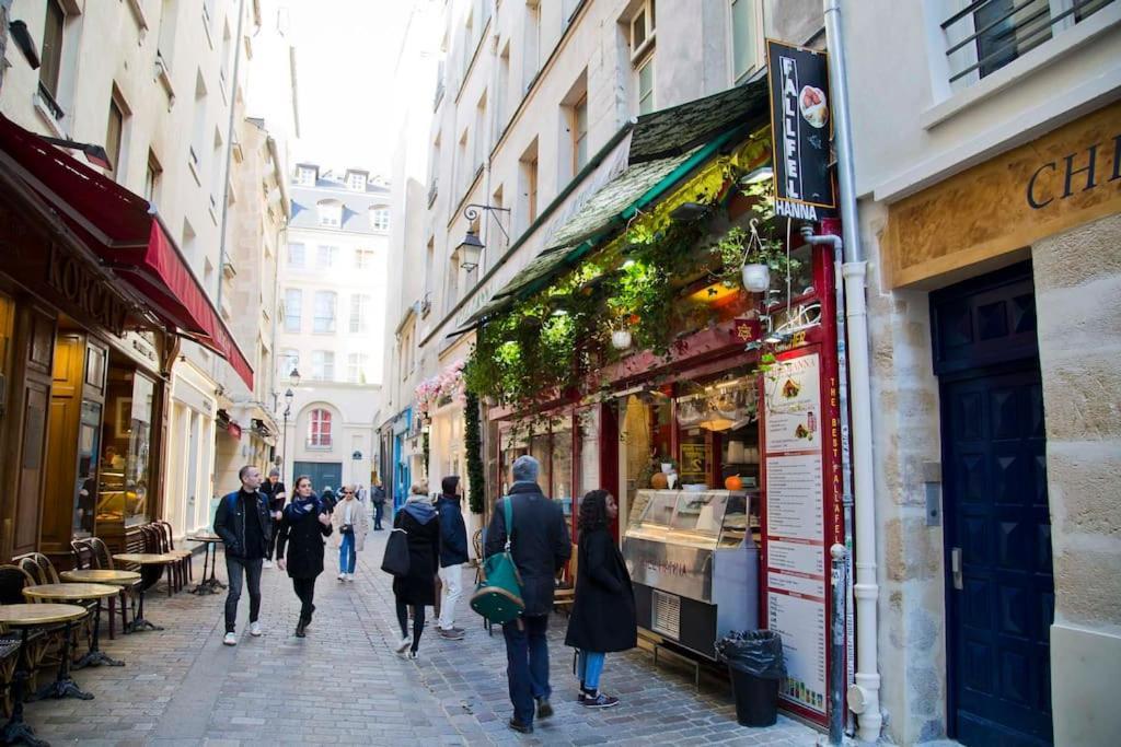 Charming Rue Des Rosiers Appartamento Parigi
