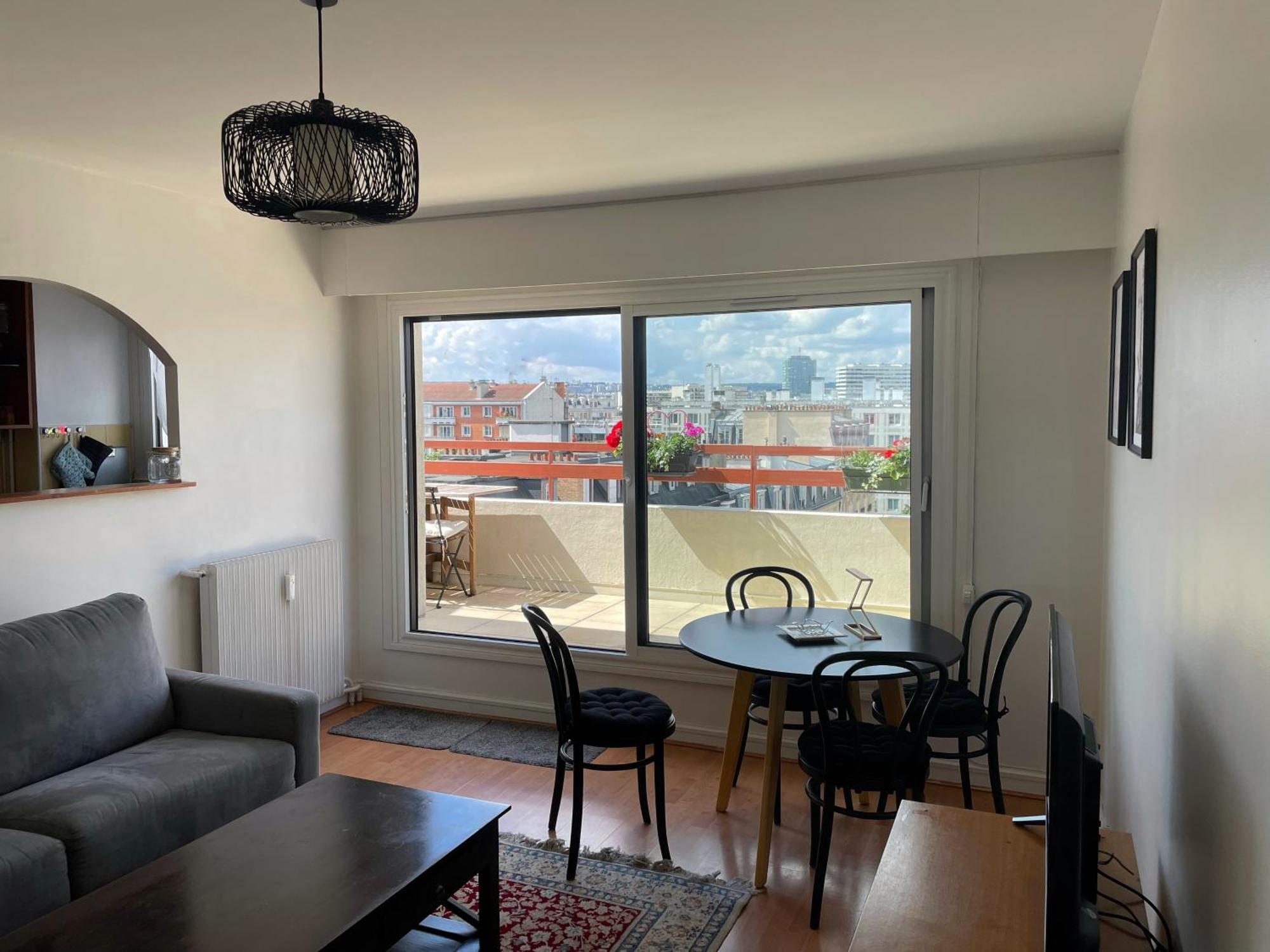 Apartment F8 - Terrace Paris's View, Eiffel Tower Area *