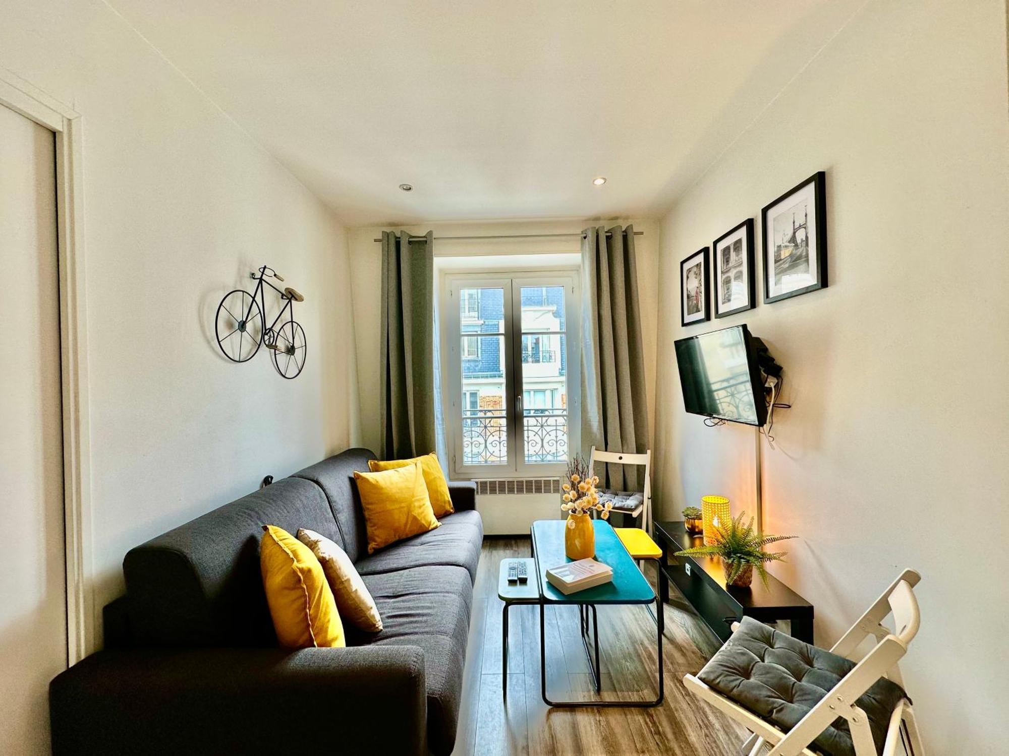 Bright And Stylish For 4 Next Eiffel Tower Appartamento *