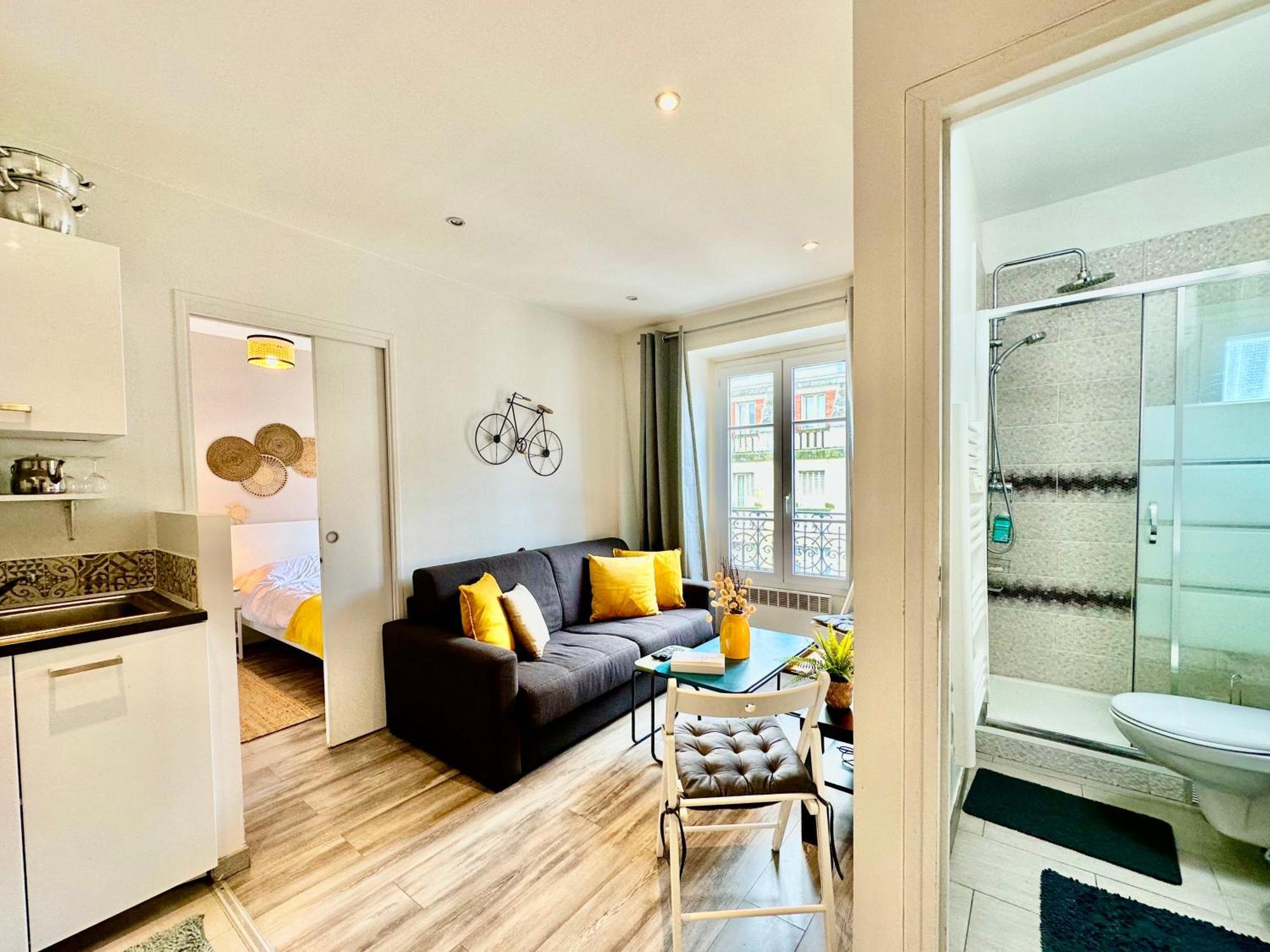 Bright And Stylish For 4 Next Eiffel Tower Appartamento