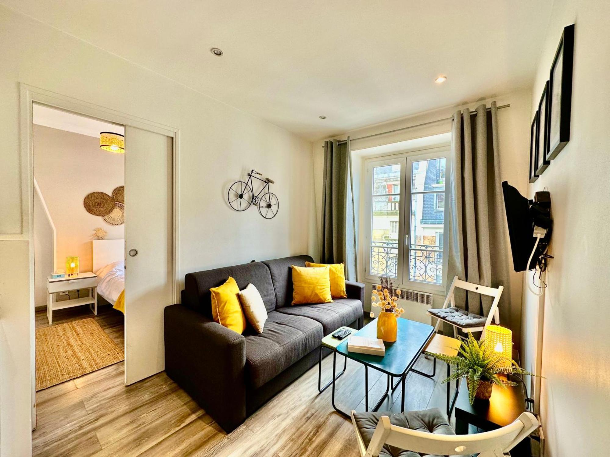 Appartamento Bright And Stylish For 4 Next Eiffel Tower
