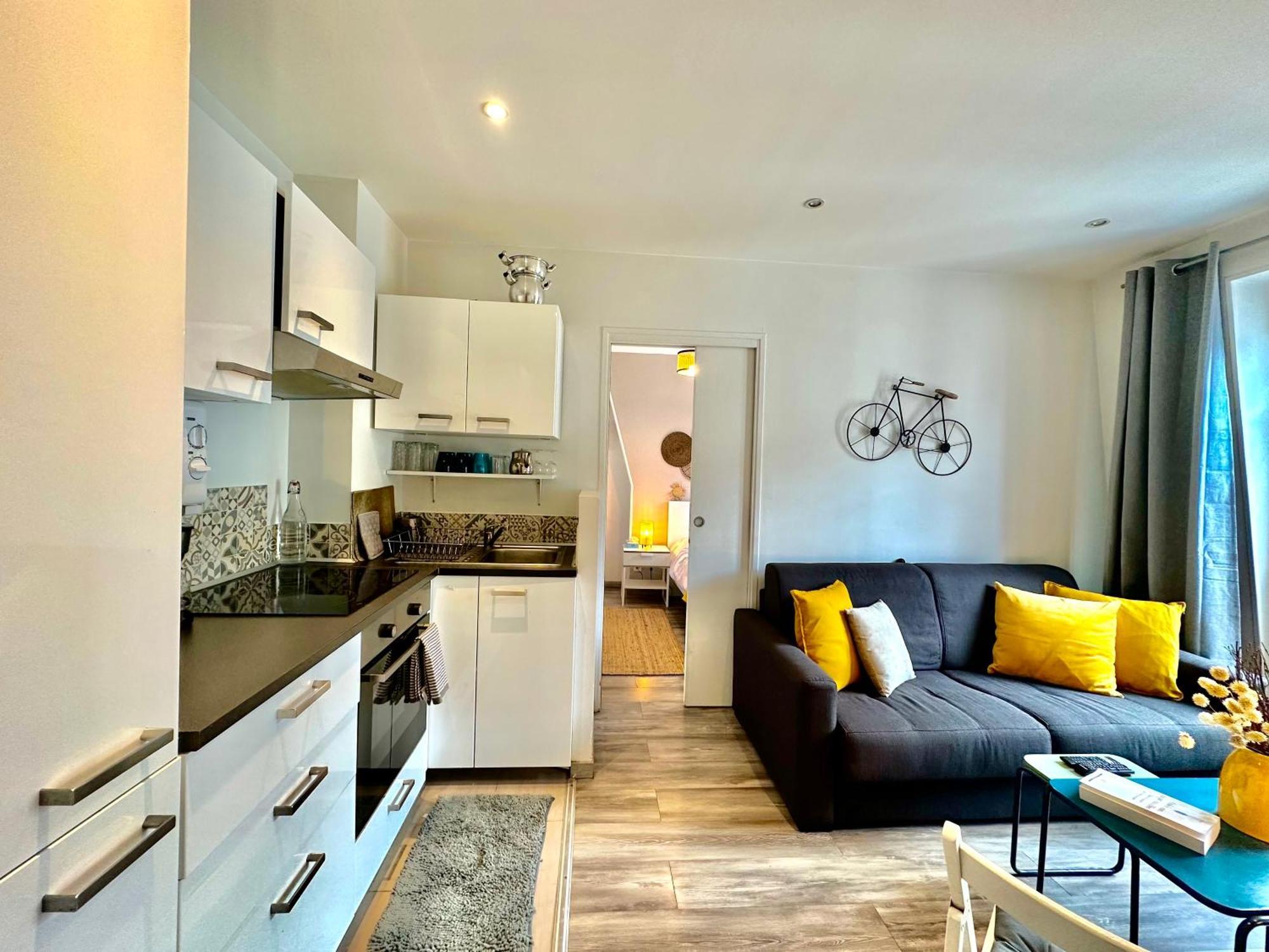 Apartment Bright And Stylish For 4 Next Eiffel Tower Paris