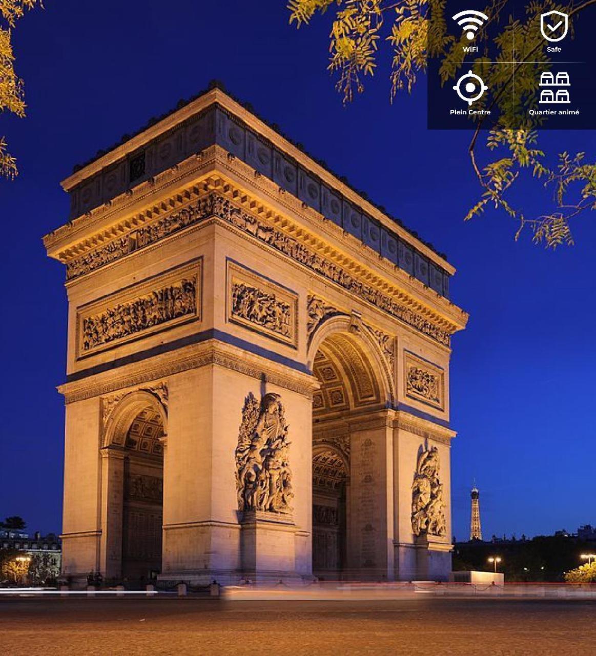Cosy Arc De Triomphe Champs Elysees Parigi