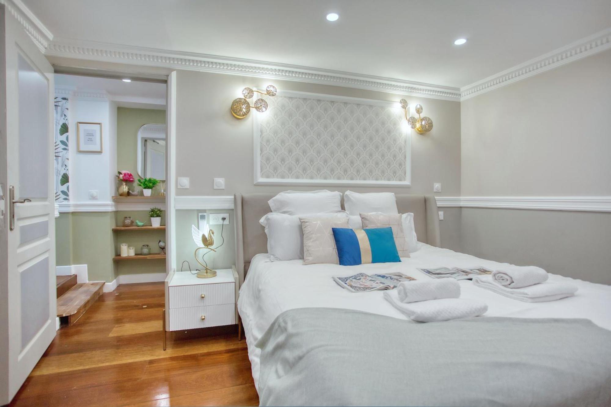 Elegant Triplex In - Ideal For 10 - Aircon Appartamento Parigi