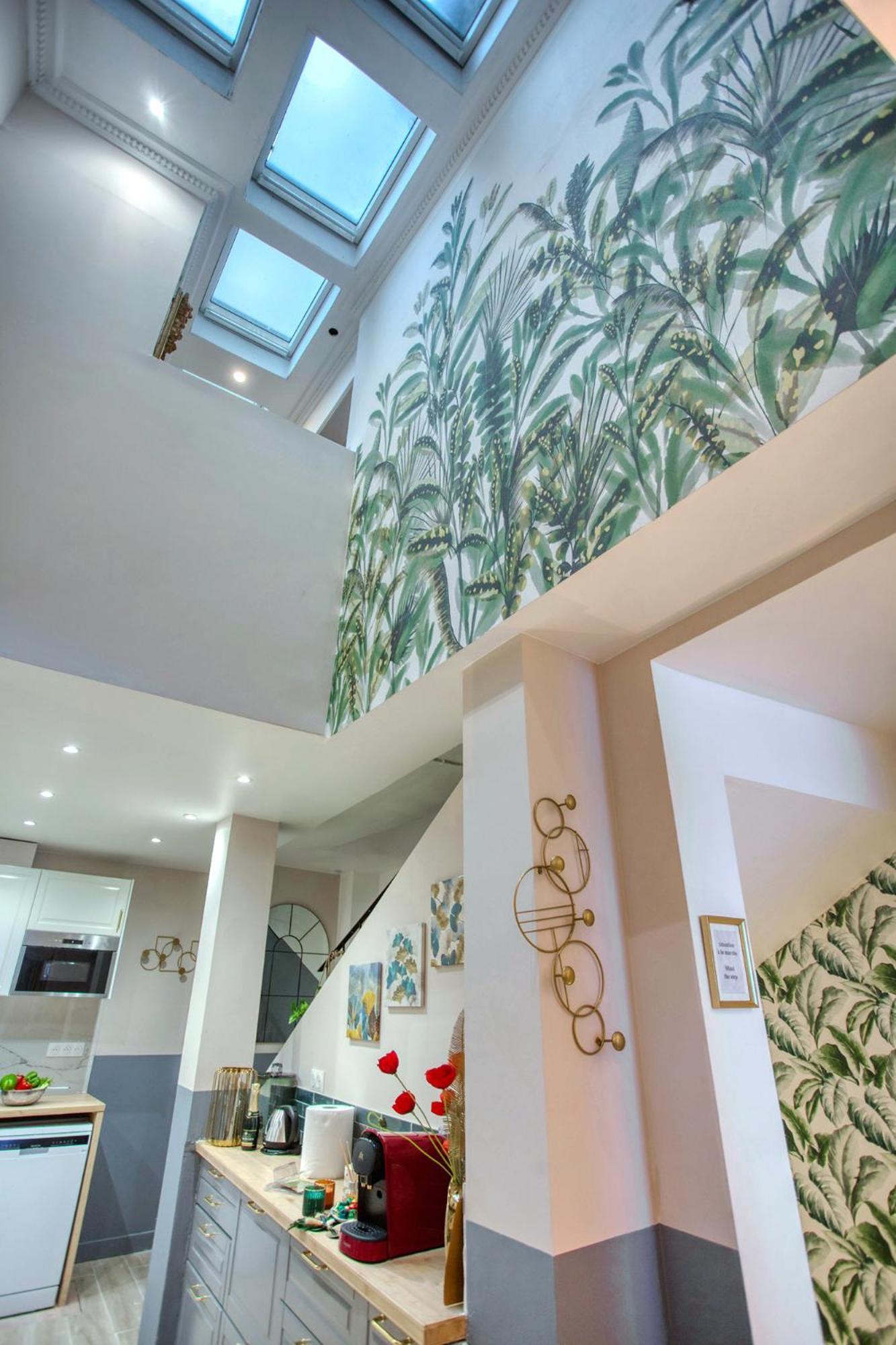 Elegant Triplex In - Ideal For 10 - Aircon Appartamento *
