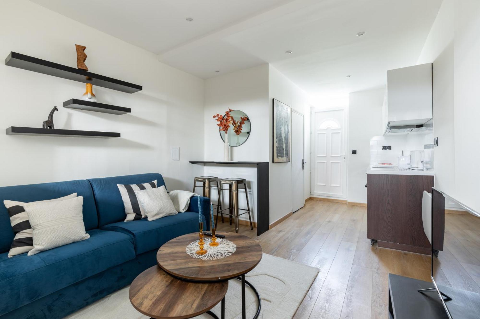Batignolles Truffaut Charming 4p-1br Appartamento *