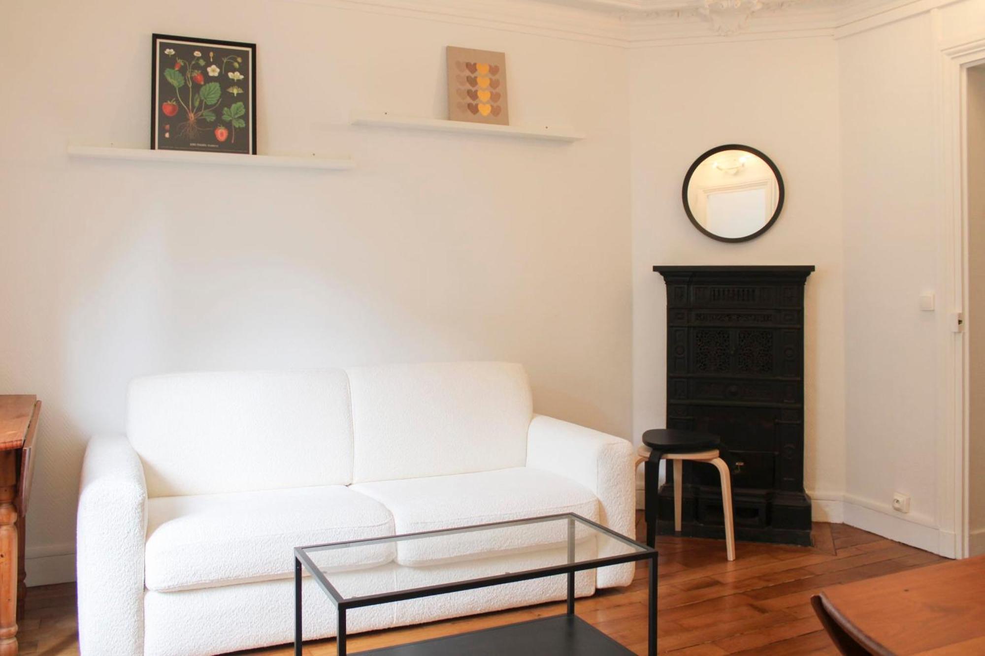 Apartment Charming T3 Near The Promenade Pereire