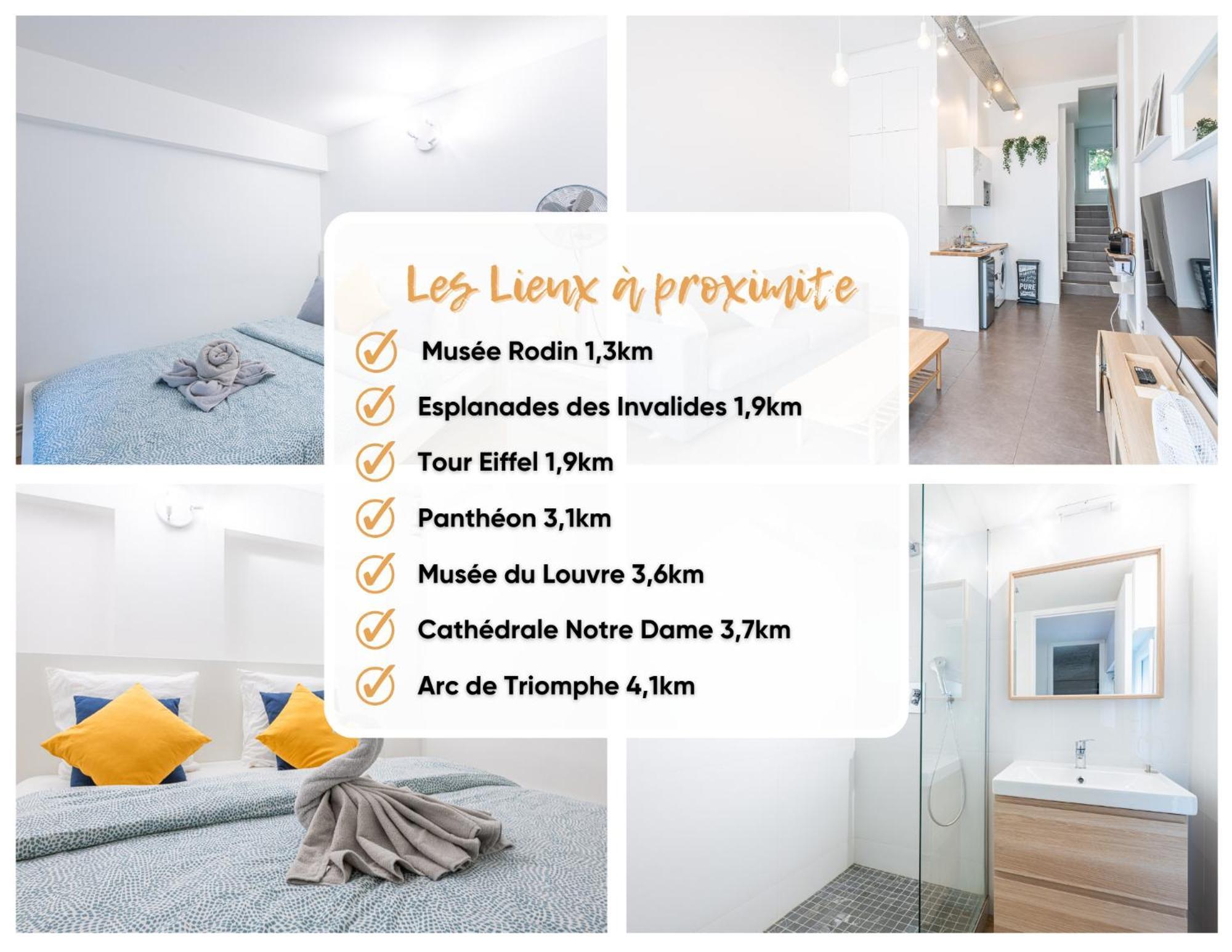L'atelier Ii Loft-invalides Tour Eiffel- 6 Personnes-2 - Cosy * Paris