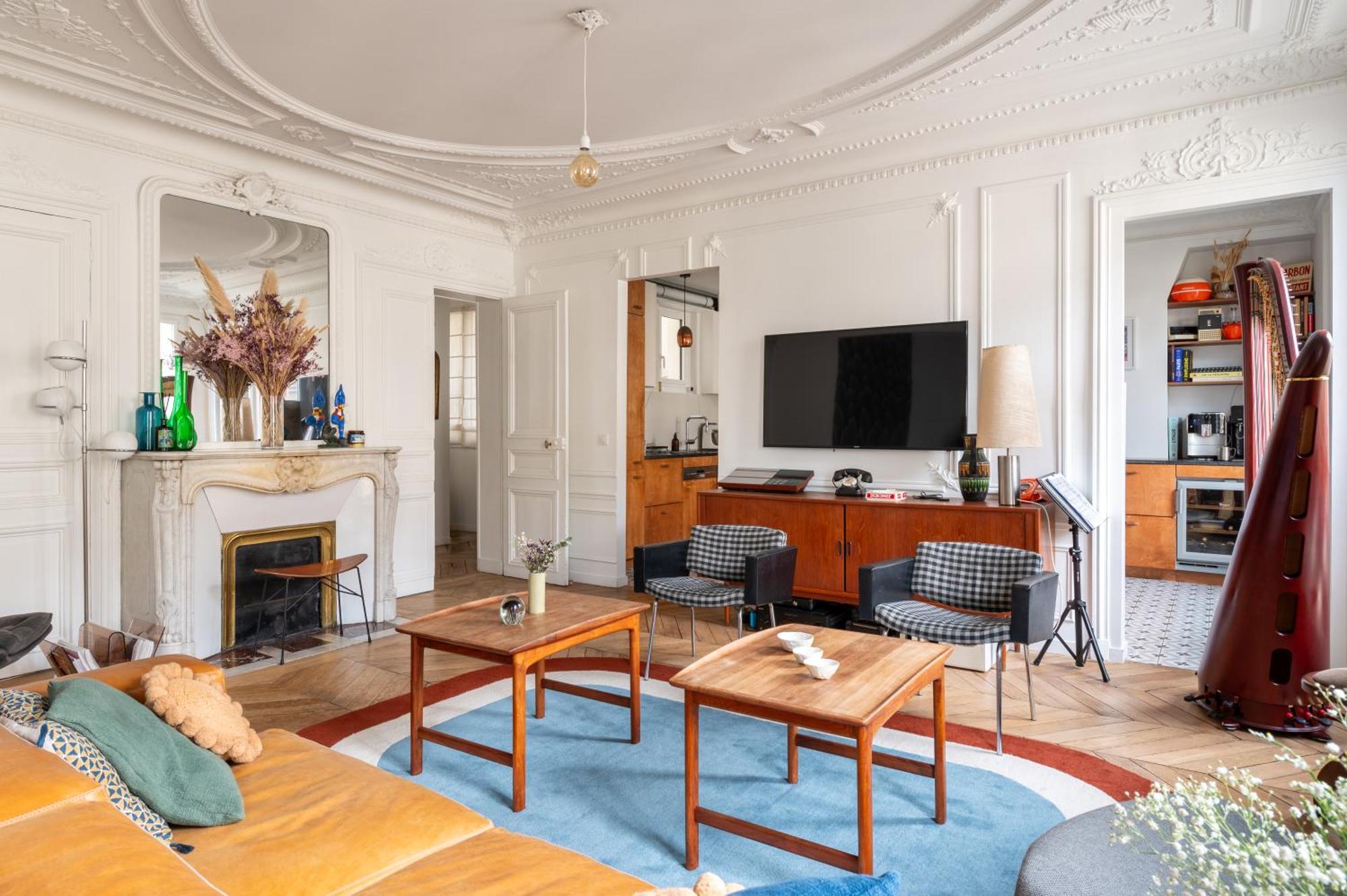 Spacious And Elegant 3bd Apartmentrochechouart * Parigi