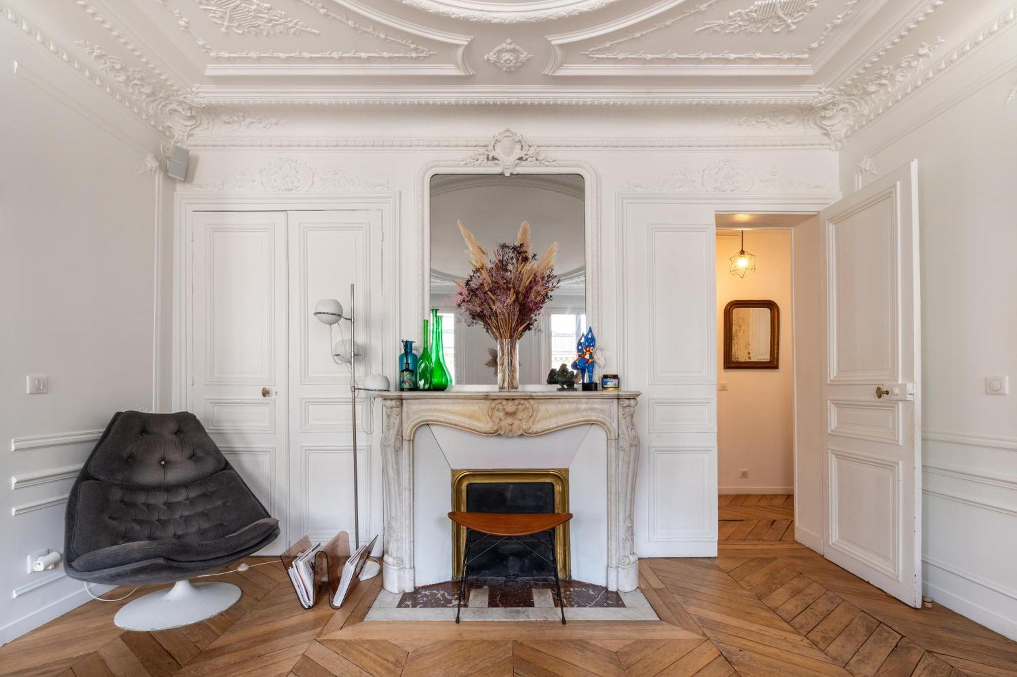 Spacious And Elegant 3bd Apartmentrochechouart * Parigi