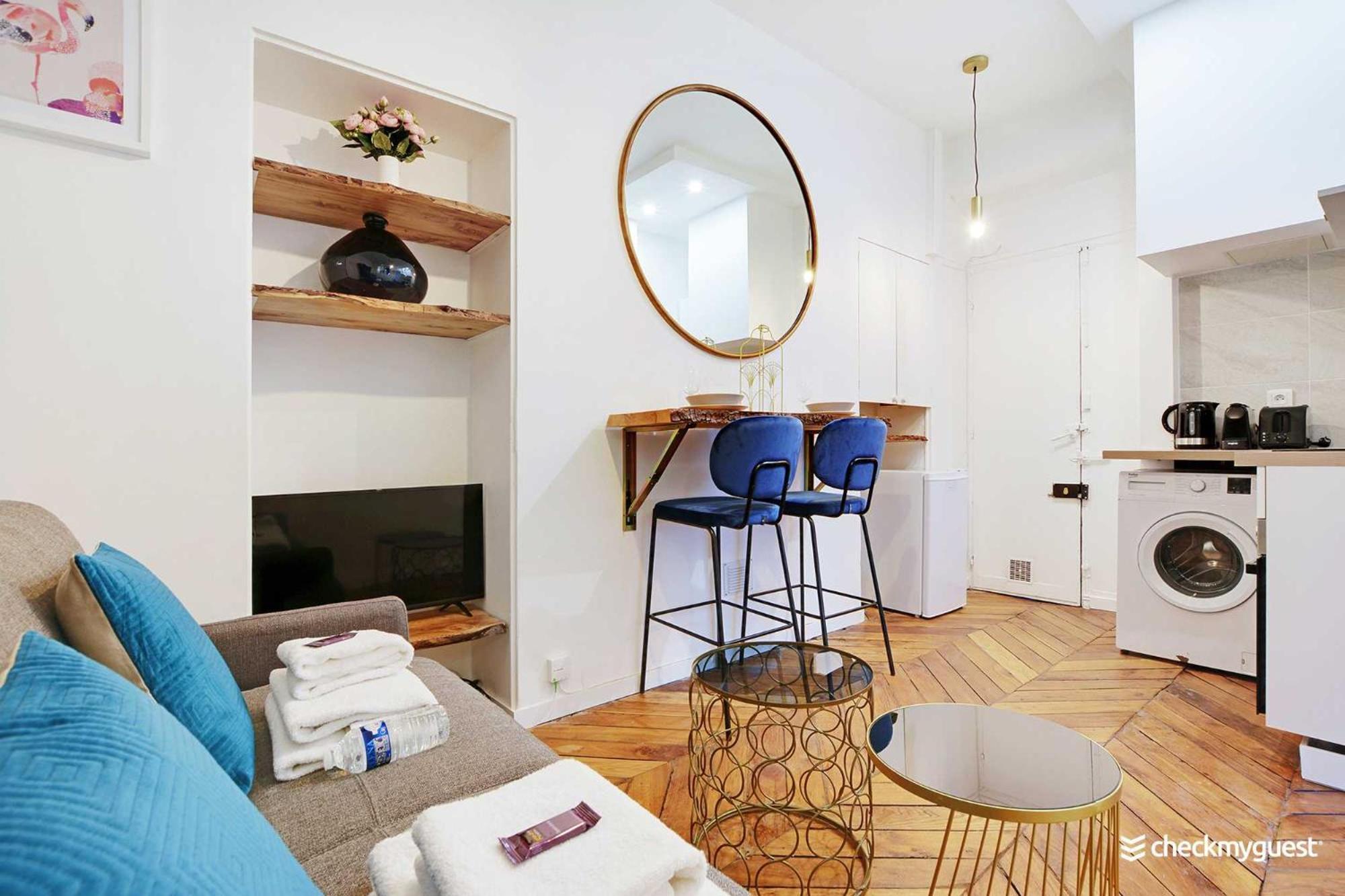 Apartment Chic Parisian Retreat Alexandre Dumas 2c *