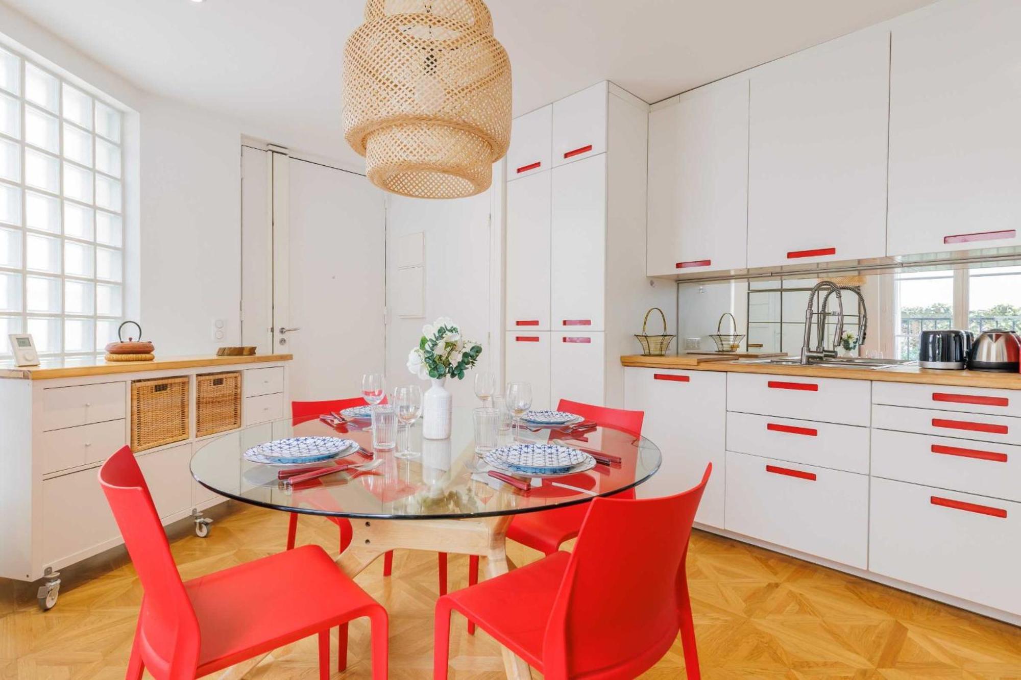 1 Bdr -4p 16th Near Trocadero Appartamento