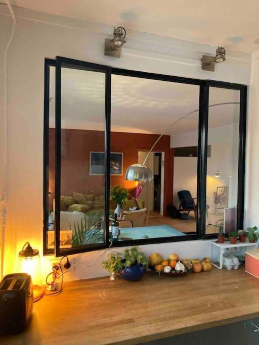 Appartamento Loft En Dernier Etage Proche Des Buttes Chaumont Parigi