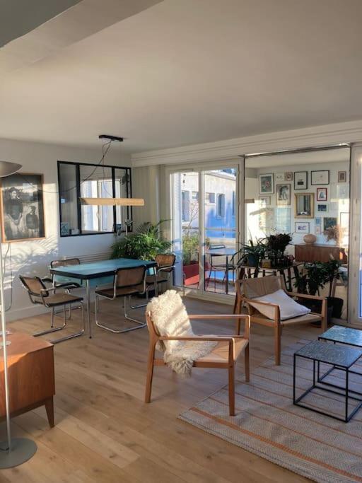 Appartamento Loft En Dernier Etage Proche Des Buttes Chaumont Parigi